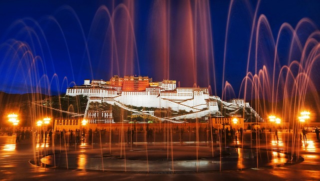 Illuminated Seokjojeon Hall