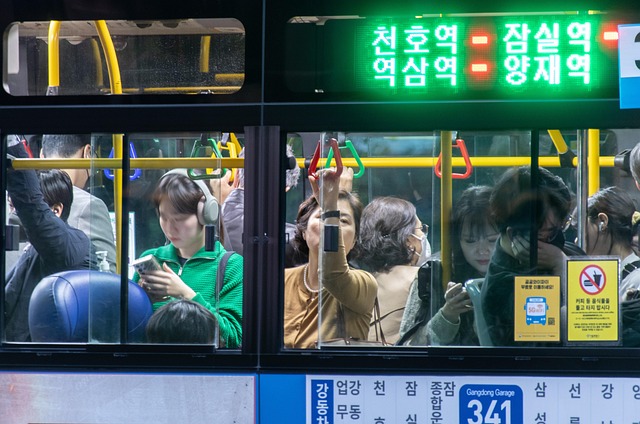 도시 축제 무대 모습